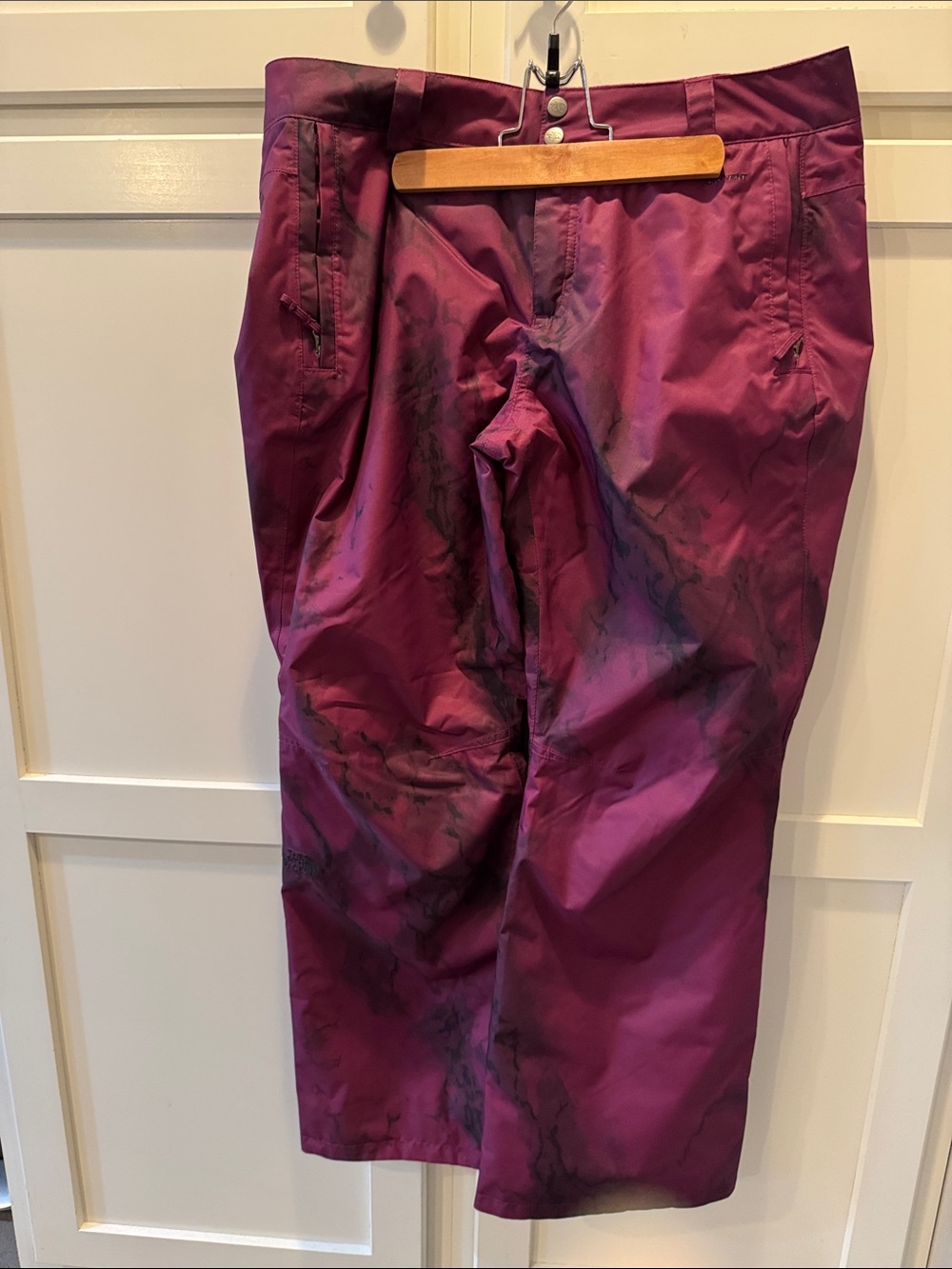 The North Face Women's Plum/Tonal Marbled Ski Pants
